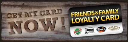 Click here to get your Loyalty Card and start saving!