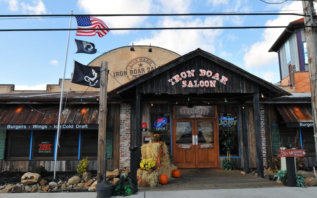 Exterior of Iron Boar Saloon in Pigeon Forge