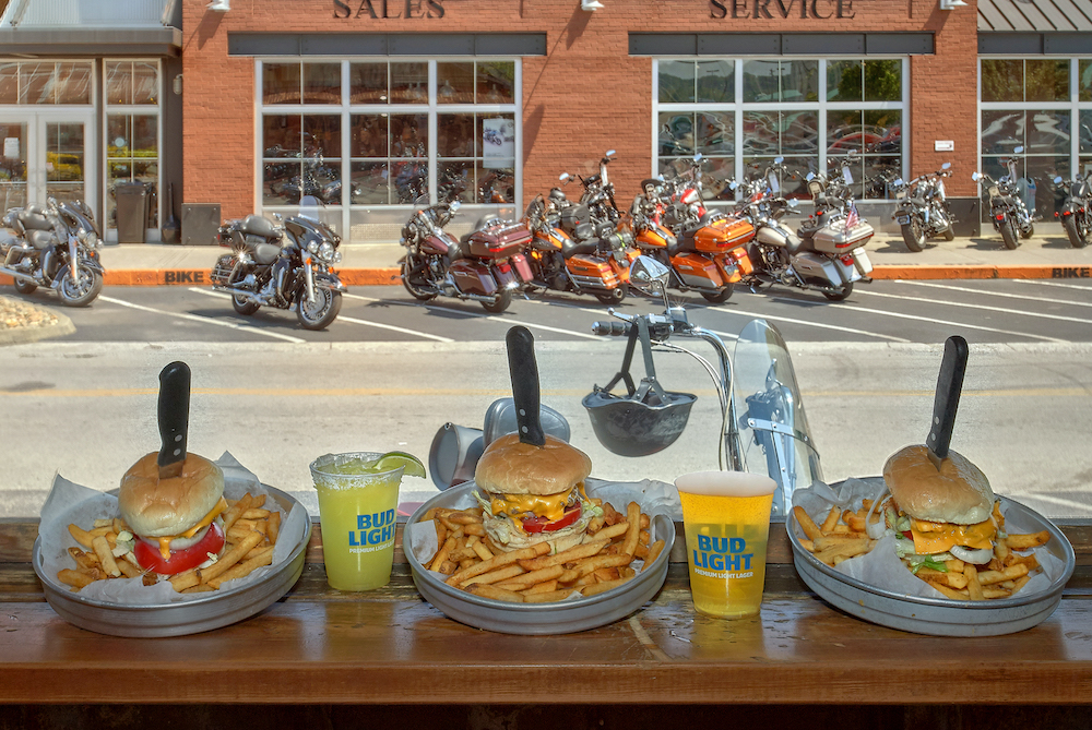 dishes at iron boar saloon