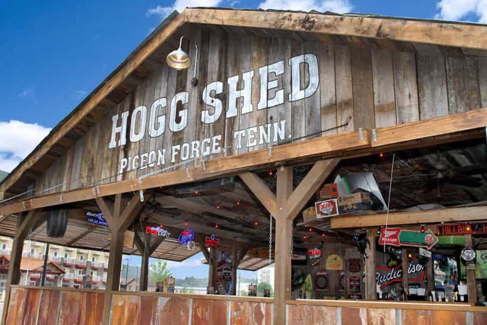 Hogg Shed at Iron Boar in Pigeon Forge